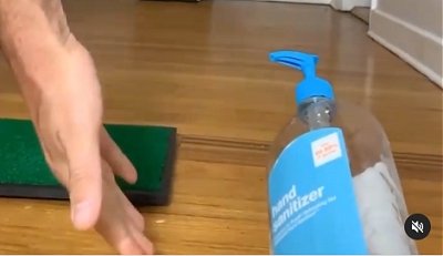 sanitizer pump